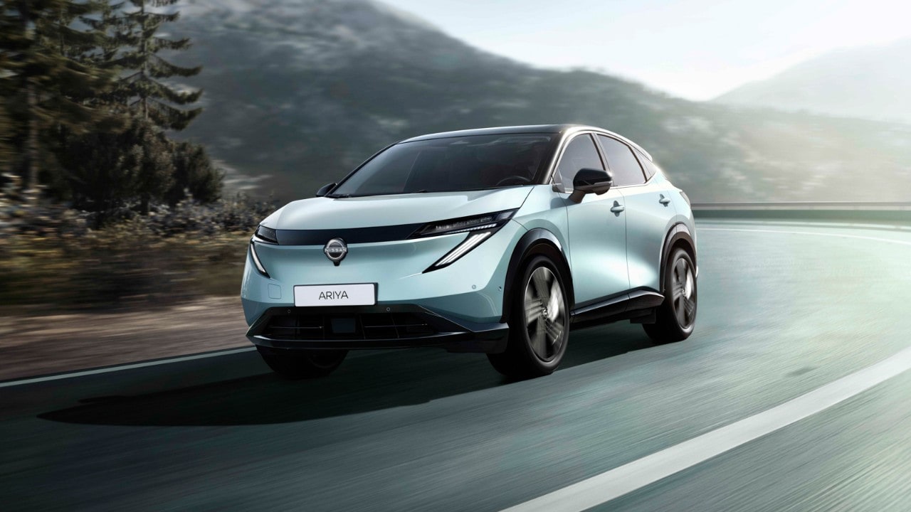 Nissan Ariya si aggiorna: nuovo look, infotainment Google e ADAS evoluti