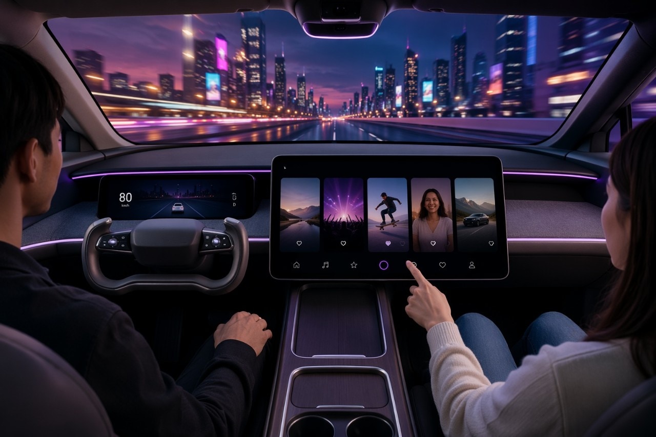 Non solo video: la TikTok car sarà un social su ruote